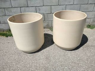 Mid - Century Modern Planter,  Marked Architectural Pottery,  Made In Usa Huge