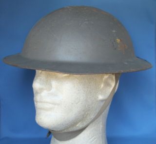 Belgian Post Ww2 Navy Brit Mk.  Ii Clone Helmet