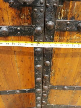 1700s vintage oak Doors old heavy wood doors 85long 2 25in wide doors 9