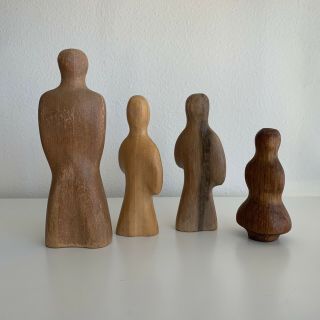 Antonio Vitali Creative Playthings Playforms Mid Century Carved Wood Sculptures 2