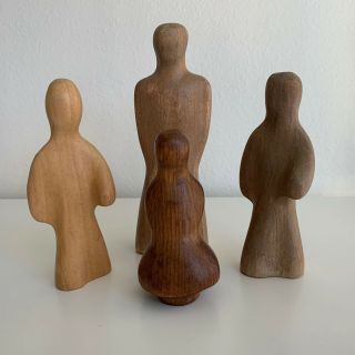 Antonio Vitali Creative Playthings Playforms Mid Century Carved Wood Sculptures 3