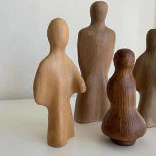 Antonio Vitali Creative Playthings Playforms Mid Century Carved Wood Sculptures 4