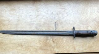 British Pattern 1907 Bayonet P1907 Vickers British Smle Wwi