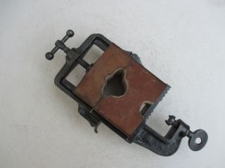 Old Military Rare Table Clamp To Fix Barrel Of The Gun To Adjust Shot On Target