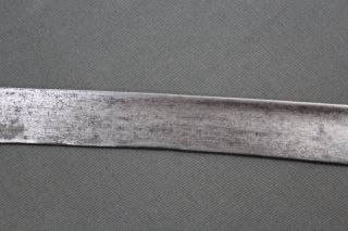 Blade of an Ottoman yatagan sword - Ottoman empire,  18th - 19th century 10