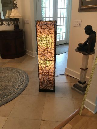 Mid Century Modern Box Floor Lamp