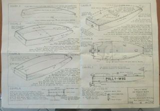 H.  E.  Boucher,  Polly Wog boat Plan and Outboard,  vintage steam engine. 4
