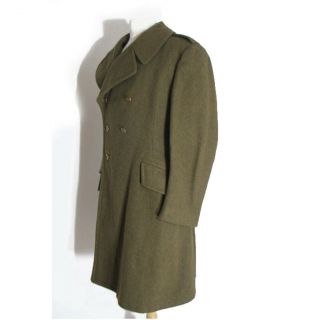 Vtg Canadian Army Military Greatcoat Coat Copley Noyes & Randall,  Sz 8 (42 - 44) 3