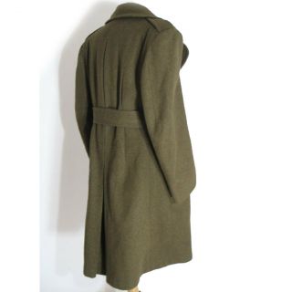 Vtg Canadian Army Military Greatcoat Coat Copley Noyes & Randall,  Sz 8 (42 - 44) 7