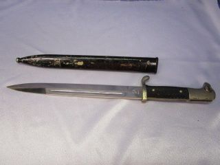 Wwii German Dress Wkc Bayonet / Great Blade