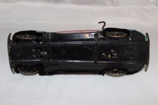 ANTIQUE 1930S RARE PAYA AIRFLOW WIND UP TIN LITHO CAR No Tippco Bing Marklin 12