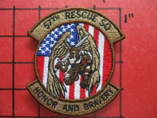Air Force Squadron Patch Usafe 57 Rs Rescue Sq Mildenhall Aviano