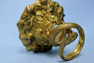 FINE QUALITY EARLY GILT BRONZE SNAKE STAND EPERGNE 1849 - VERY RARE - L@@K 11