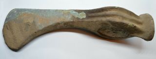 Bronze Axe Cimmerian Scythian Koban / Rare 1100–600bc.  175mm.  /514gr.  Exclusive