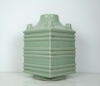 A Chinese Celadon Glazed Five - Necked Vase