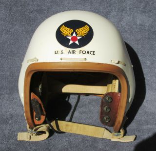 Near United States Air Force P - 1 Jet Pilot Flight Helmet With Avionics