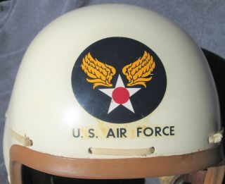Near United States Air Force P - 1 Jet Pilot Flight Helmet with Avionics 2