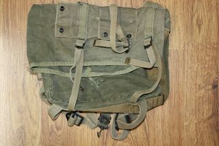 Us Military Issue Ww2 Army M1945 Field Pack Backpack Upper Rucksack Ac25