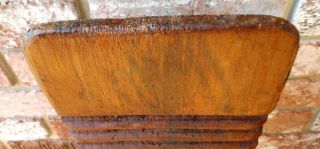 Primitive Antique Wood Carved Folk Art Washboard Creek Board Carved Eagle Top 6