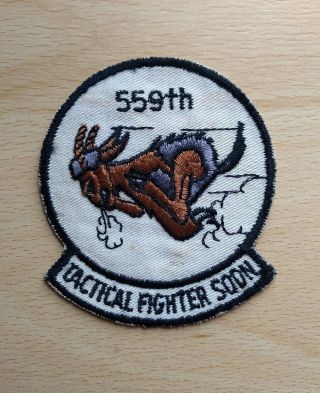 Usaf Patch 559th Tactical Fighter Squadron F - 4 Era