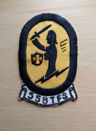 Usaf Patch 558th Tactical Fighter Squadron F - 4 Era