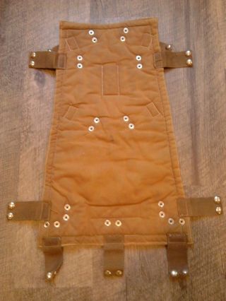 Parachute Backpad for WW2 RAF Seat - type & Observer - type harness. 3