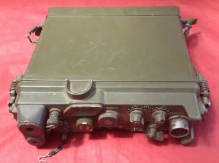 Vintage Us Army An/prc - 28 Transmitter Receiver Artillery Observer Radio (nr)