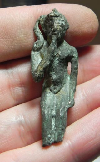 Zurqieh - As9905 - Ancient Egypt,  Bronze Statue Of Baby Horus.  600 B.  C
