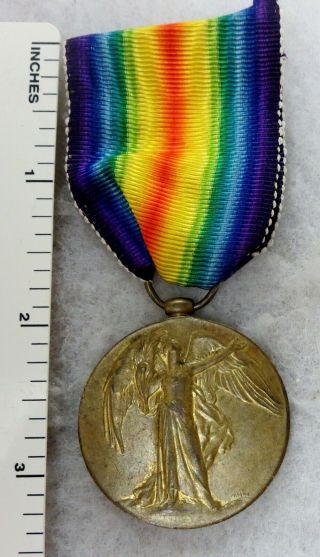 Vintage Ww1 British Victory Medal Named S&m India Sappers & Miners