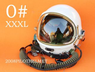 Flight Helmet High Altitude Astronaut Space Pilots Pressured 0 - Xxxl 0426