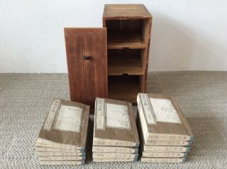 Chinese Old Kangxi Dictionary 康熙字典 14books With Wooden Box