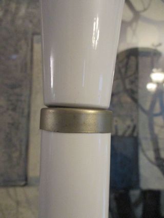 Vtg Mid - century Modern Floor Lamp Torchiere Pair Laurel Lightolier Era 7