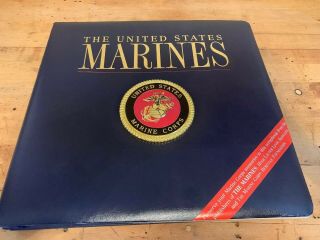 Usmc United States Marines Corps Leather Scrapbook