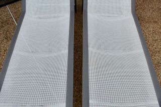 Knoll Schultz Vtg Mid Century Modern White Adjustable Patio Chaise Lounge Chair 12