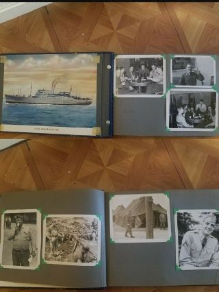 1950s Korean War Photo Album Germany 62nd Aaa Bn.  200,  Photos Id Girot U.  S Zone