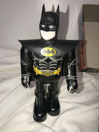 Vintage 1989 Batman Billiken Tin Wind Up DC Comics 7