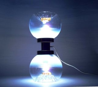 Space Age Lamp Italian Design Mid Century Mazzega Sputnik Modernist Murano Glass 2
