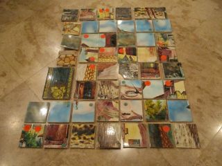 RARE 49 Old Tiles from THE CASA MONICA - ST.  AUGUSTINE FL.  - Salvage - HISTORIC HOTEL 11