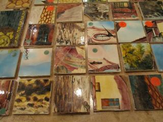 RARE 49 Old Tiles from THE CASA MONICA - ST.  AUGUSTINE FL.  - Salvage - HISTORIC HOTEL 3