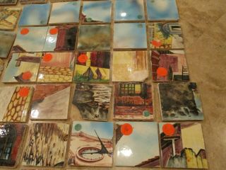 RARE 49 Old Tiles from THE CASA MONICA - ST.  AUGUSTINE FL.  - Salvage - HISTORIC HOTEL 5