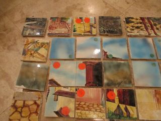 RARE 49 Old Tiles from THE CASA MONICA - ST.  AUGUSTINE FL.  - Salvage - HISTORIC HOTEL 7
