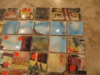 RARE 49 Old Tiles from THE CASA MONICA - ST.  AUGUSTINE FL.  - Salvage - HISTORIC HOTEL 8