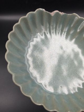 An Extremely Rare Antique Chinese Ru - ware Porcelain Dish 3