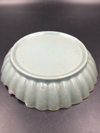 An Extremely Rare Antique Chinese Ru - ware Porcelain Dish 8