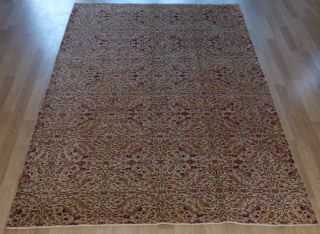 1940’s Turkish Kayseri Handmade Rug Highly Collectible One - Of - A - Kind 7ft X 10 Ft