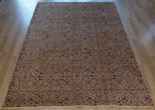 1940’s Turkish Kayseri Handmade Rug Highly Collectible One - of - a - kind 7ft X 10 ft 3