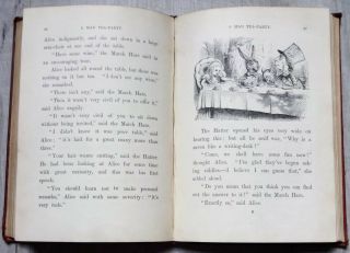 1874 ALICE ' S ADVENTURES IN WONDERLAND BY LEWIS CARROLL,  VERY EARLY EDITION 10