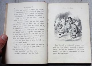 1874 ALICE ' S ADVENTURES IN WONDERLAND BY LEWIS CARROLL,  VERY EARLY EDITION 7