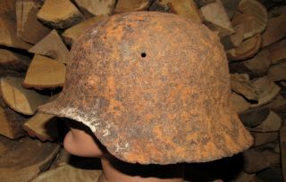 - Authentic WW2 WWII Relic German helmet Wehrmacht 158 3