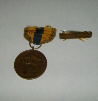 Antique Us Pre - Wwi Army Mexican Service Medal 1911 - 1917 Numbered No 10704